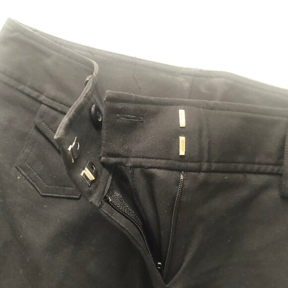 Express Flat Front Dress Shorts with Button Detail Size 3/4 - Picture 4 of 5